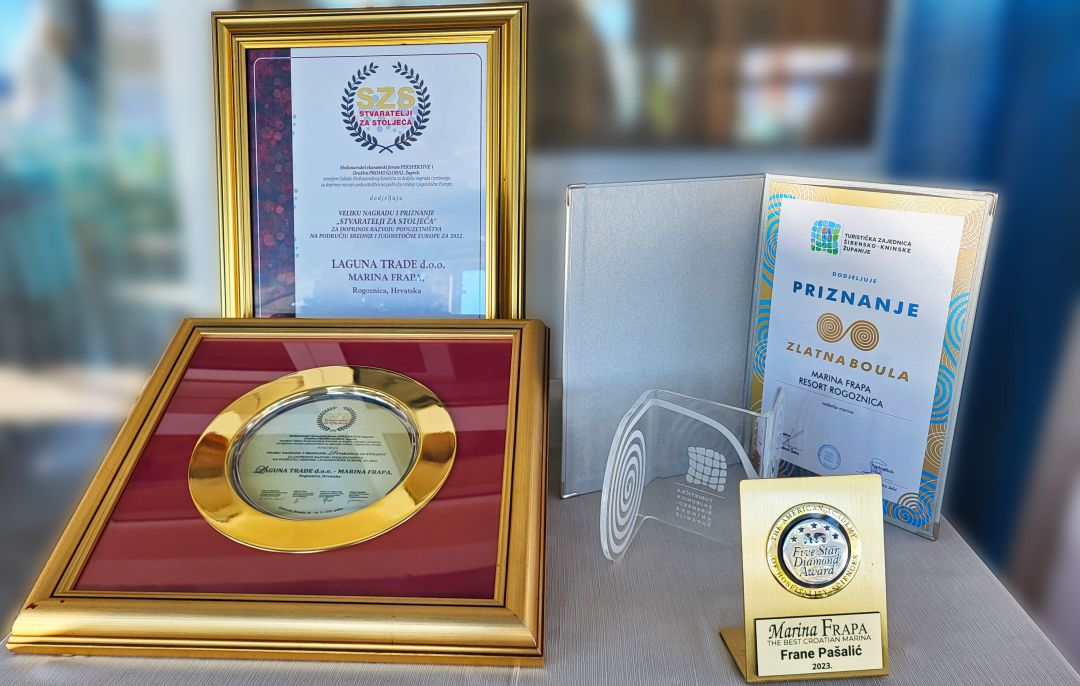 Marina Frapa dobitnik tri prestižne nagrade u 2023. godini